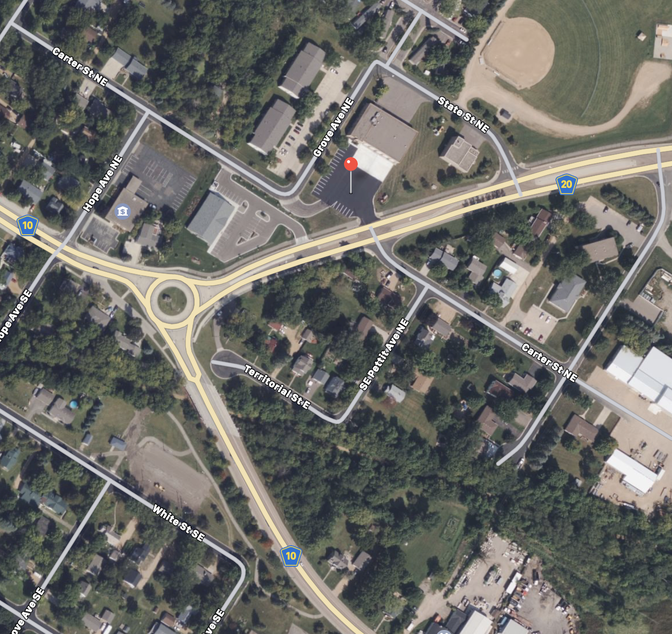 Zone 11 Landing Location