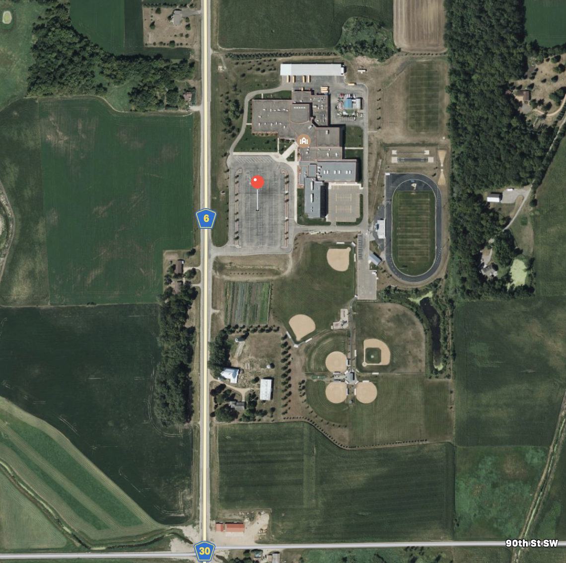 Zone 2 Landing Location