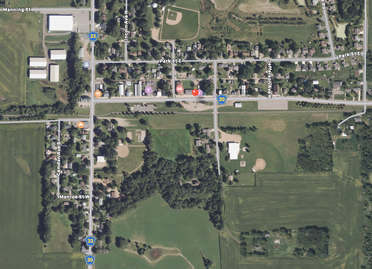 Zone 4 Landing Location