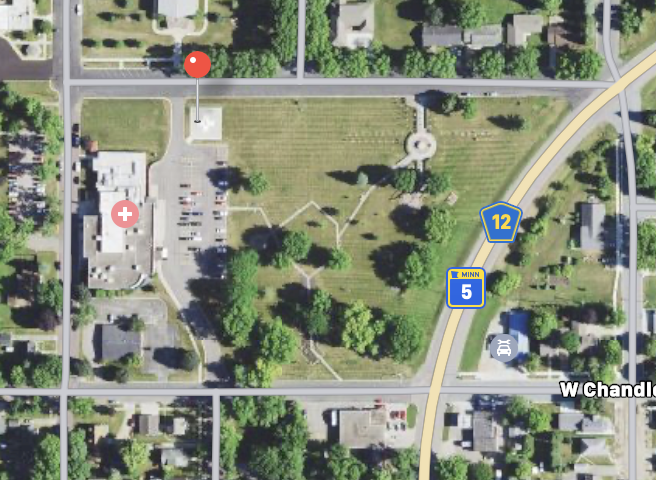 Zone 6 Landing Location